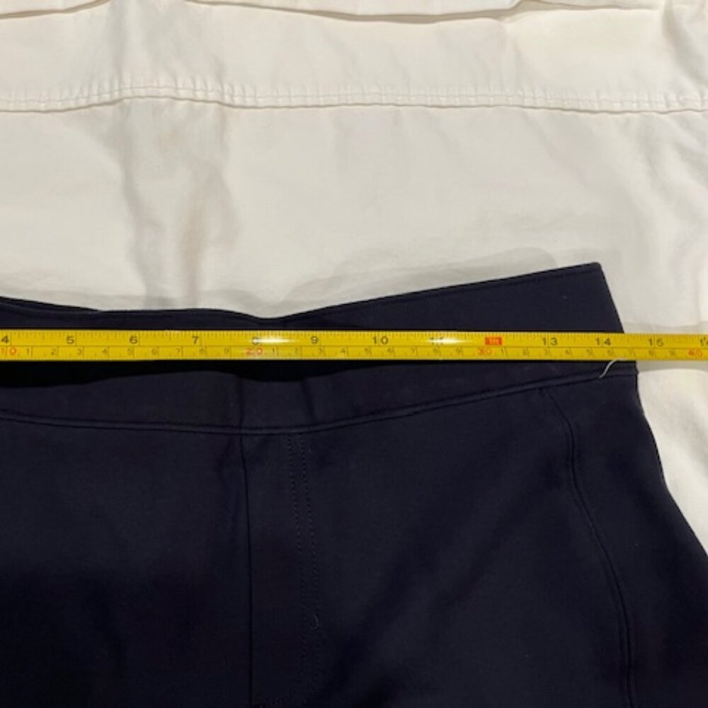 Spanx Ponte Straight Leg Pant, MP, Navy Blue - Picture 3 of 7